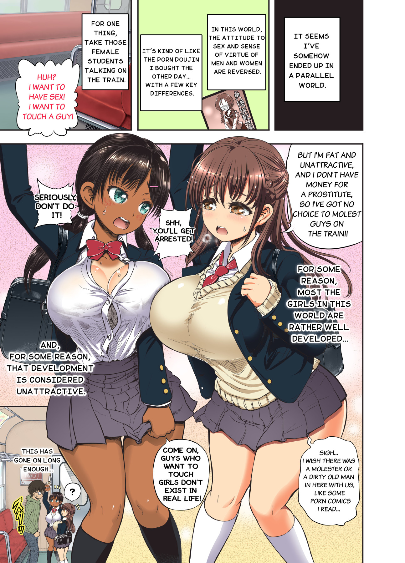 Hentai Manga Comic-Chastity Reverse Combination-Read-2